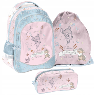 Školský batoh - Paso Bambi School Backpack - 3 prvky Set !!!