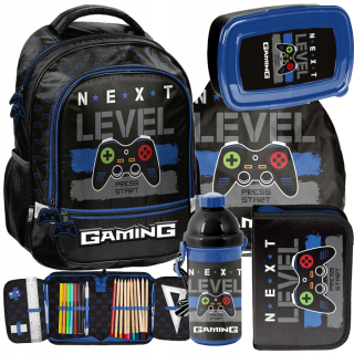 Školský batoh - Batoh Paso Gaming School -Set 5 prvkov !!!