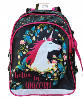 Paso Unicorn Paso School Backpack - 3 komory