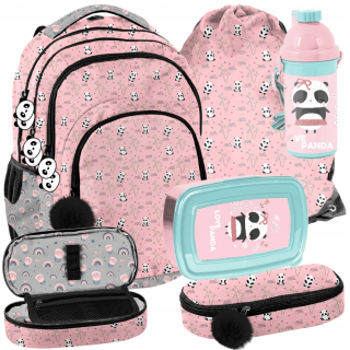 Paso Panda School Backpack - Mega Set !!!
