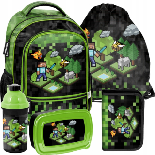 Paso Pixel School Backpack-Set s 5el. !!