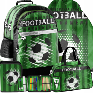 Školský batoh - Futbal pre školský batoh pre chlapcov set