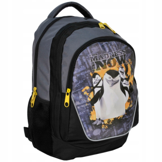 Školský batoh - Penguins z batohu z Madagaskaru Paso PMG-367