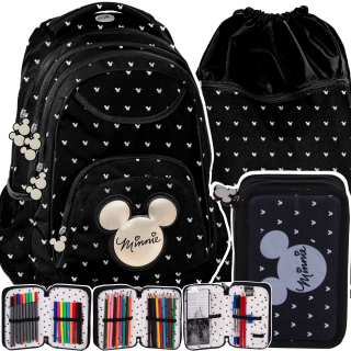 Škola batohu ceruzka Tri -CHAMBER MINNIE BAG