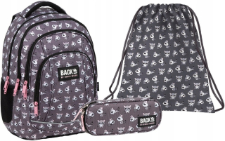 Školský batoh - Školské batoh ceruzky Case Bag 3in1 zálohovanie A26 prístrešky