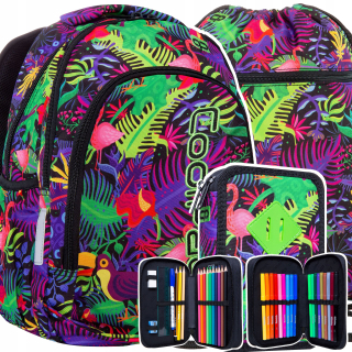 Školský batoh ceruzky Case Bag Girl Coolpack