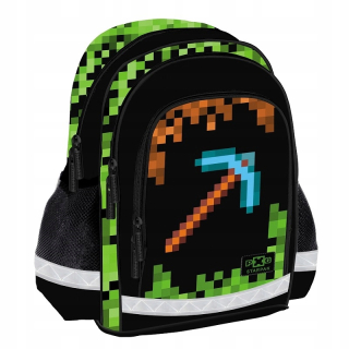 Školský batoh - Pixel Game Picaxe STK 14 Školský batoh