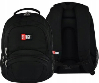 Batoh školy St. Black Right Black Solid Solid