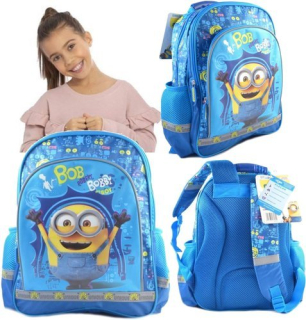 Školský batoh - Školský batoh Majewski Minions modrá