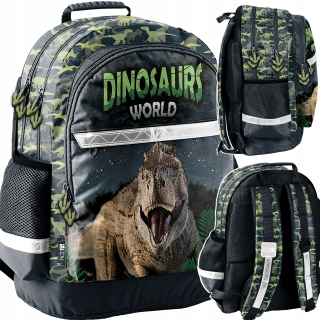 Školská batohová taška Dinosaury pre chlapca