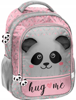 Školská taška, batoh - Schoolbag Backpack s Panda pre dievča