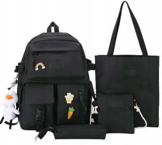 Školská batohová taška Set ceruzka Cascil Case Bag 4in1
