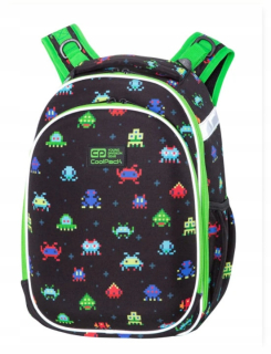 Školský batoh - Turtle Pixel Game Coolpack School Batoh