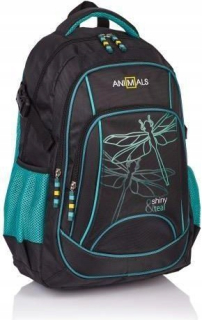Školský batoh - Dragonfly School Backpack Zvieratá pre dievča-18