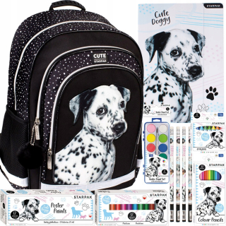 Školská taška, batoh - Školská batoh School Layette Trieda 1-3 Dog