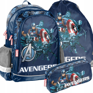 Školský batoh - School Backpack Avengers pripravený pre chlapca Marvel