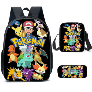 Školský batoh mládeže súprava pokémona