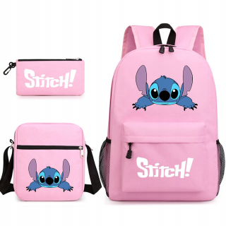 SÚPRAVA ŠKOLSKÉHO BATOHU TAŠKA NA PUZDRO Lilo and Stitch