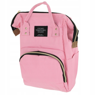 Detský kufor - BACKPACK BAG MOMS PRE TROLLEY ORGANIZÁCIU 3IN1 Ružová