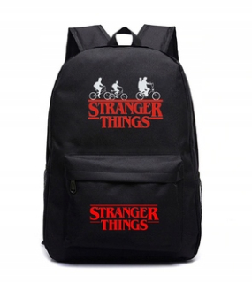 Školská taška, batoh - Backpack School Bag Stranger veci Netflix 3D