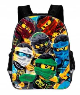 Školská taška, batoh - Batoh LEGO NINJAGO SENSEI WU TORNISTER PRE DETI