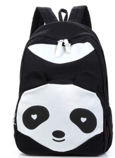 Školská taška, batoh - Batoh Tornister Panda Tao Zvieratá Módne farby