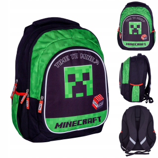 Astra Minecraft Creeper School School Batoh