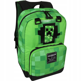 Školský batoh - Batohová školská školská taška Creeper Minecraft Výška pl