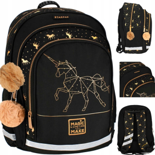 Backpack School Schoolbag pre dievčenskú triedu 1 3