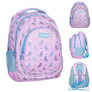 Backpack School School Bag hlava ombre lastovičky