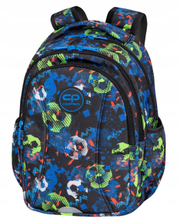 Školský batoh - Skorý školský batoh Coolpack Joy S futbal modrá