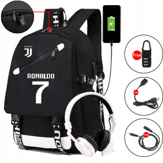 Školský batoh - Batoh s veľkou kapacitou USB zipsu