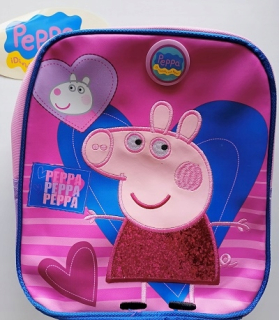 PLECAK dziecięcy Świnka PEPPA PIG z przypinką