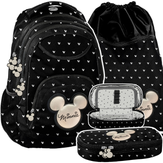 Školský batoh - Mládežnícka batohová škola sada Minnie Mouse
