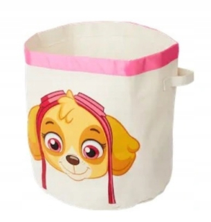 Canvas Bag Basket pre hračky psi hliadku