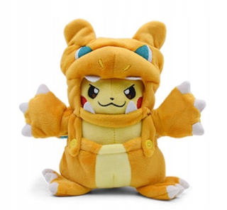Pokémon - Pluszak Pokemon Go Pikachu Charizard Cosplay 21cm