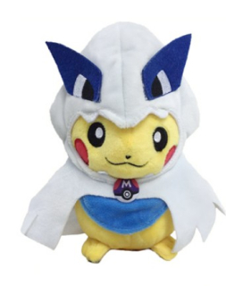 Pokémon - Pluszak Pokemon Pikachu Lugia Cosplay 20cm