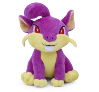 Pokémon - 13cm Pluszak Pokemon Pikachu Ratti Mouse