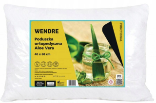 Detský vankúš - Vankúš Aloe vera 40x60 ortopedické Poľsko