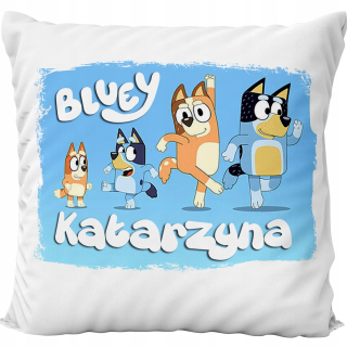 Detský vankúš - Bluey vankúš Rôzne vozíky rozprávkové darček Názov zásah