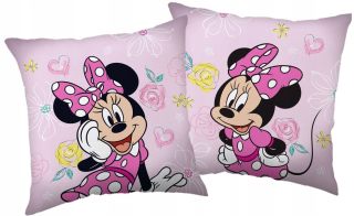 Detský dekoračný vankúš - Dekoratívne vankúše myš Minnie Mickey Mini 40x40