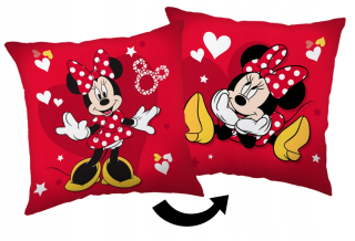 Detský dekoračný vankúš - Detská vankúšová myš Minnie Mickey Mini Jasiek