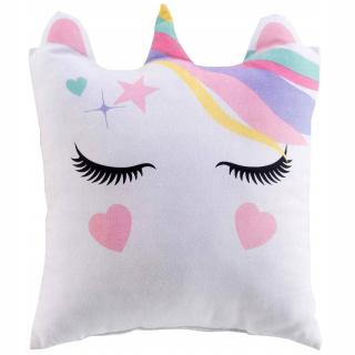 Detský dekoračný vankúš - Dekoratívne detské vankúš UNICORN 40X40 cm