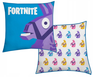 Detský dekoračný vankúš - Fortnite vankúš pre hráča na darček Lama