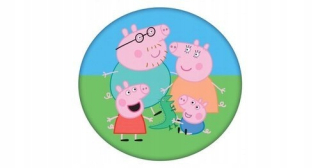 Detský dekoračný vankúš - Ošípané vankúšp peppa george carbotex