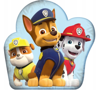 Detský dekoračný vankúš - Maskot Pad psi hliadky psov prenasledovanie sutiny