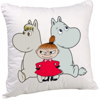 Detský vankúš - Moomin Moomin Miłe Mi 40x40 cm 3056
