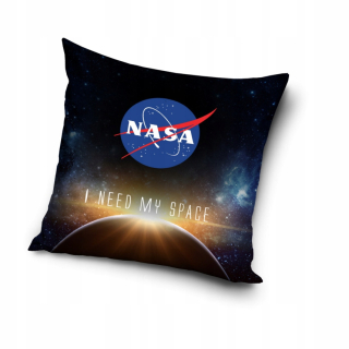 Detský dekoračný vankúš - NASA Kosmos a potrebujete môj priestor 40x40 vankúš