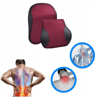 Detský vankúš - Cestovný vankúš pod krkom + bedrová podpora