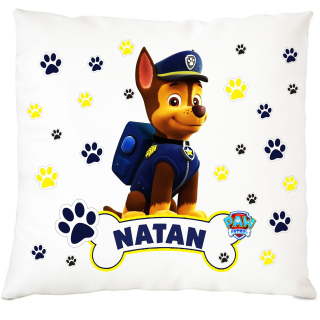 Detský vankúš - Patrol Patrol Super Darček pre fanúšikov + meno
